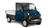Aixam Pro E-Truck Pritsche 48V Saphirblau Metallic