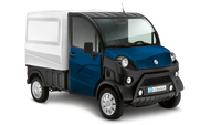 Aixam Pro E-Truck Van 48V Saphirblau Metallic