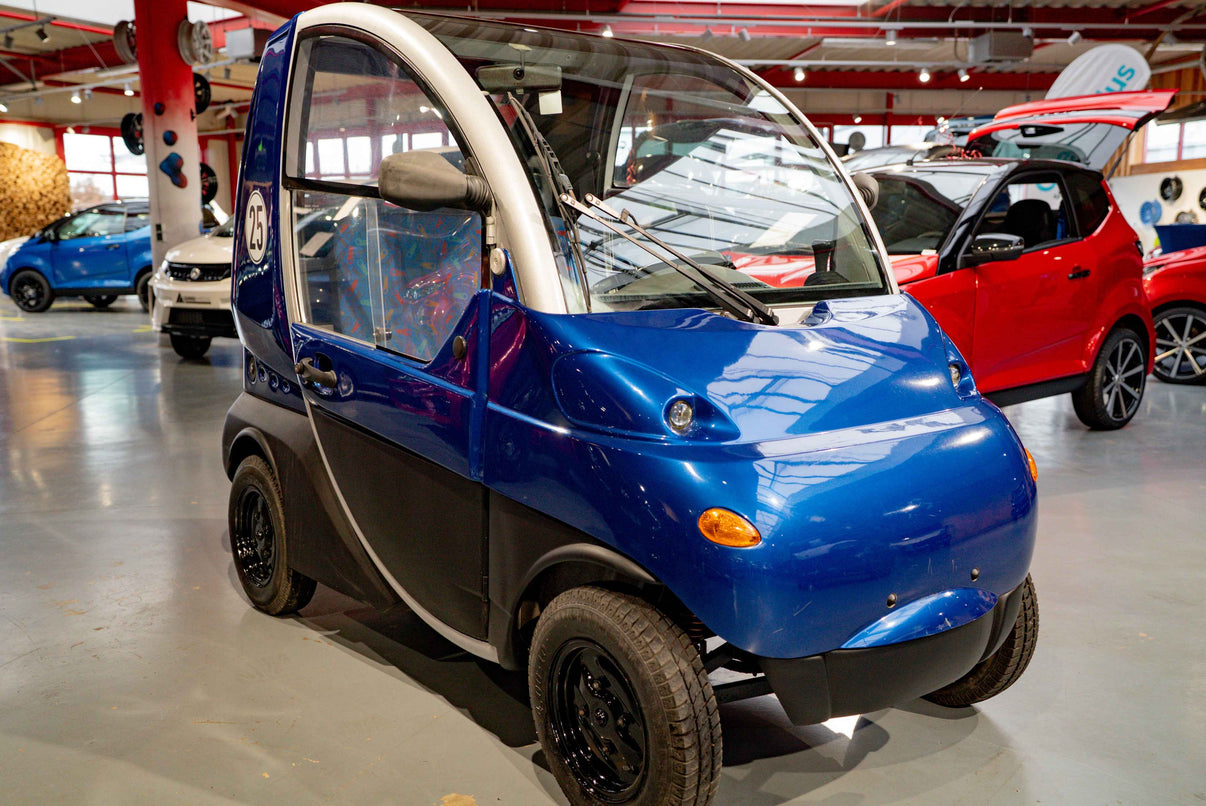 Charly Luxe 1-Sitz Blaumetallic Benzin 25km/h