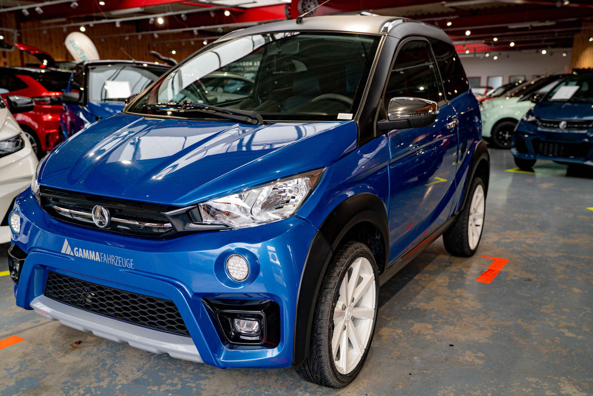 AIXAM Emotion eCrossover Premium 48V Saphirblau