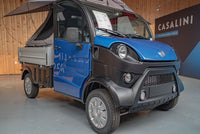 Aixam Pro E-Truck Pritsche 48V Saphirblau Metallic