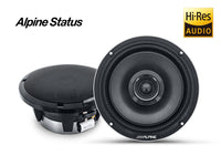Alpine HDZ-65 Status Hi-Res 16,5 cm (6,5-Zoll) Koaxial-Lautsprecher