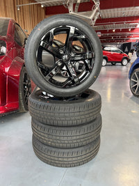 Aixam Alufelgen Seven-Style schwarz 15zoll Kompletträder