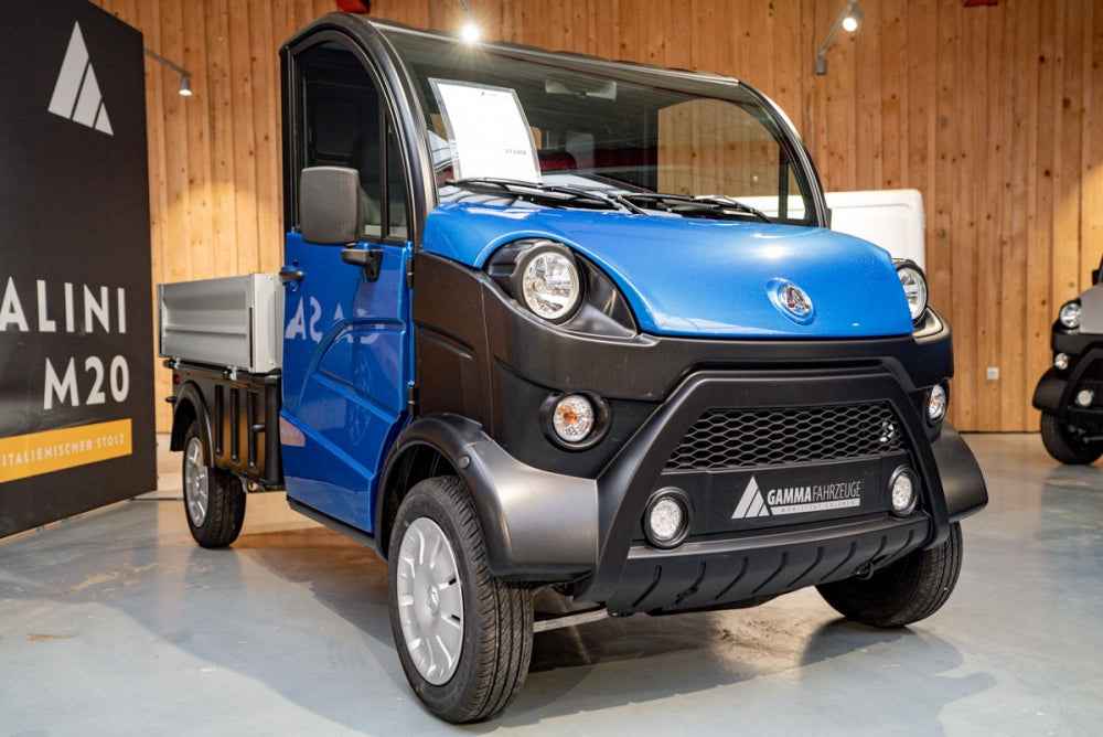 Aixam Pro V2 D-Truck Pritsche 482D saphirblau
